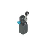 Position switch with roller lever and reset device