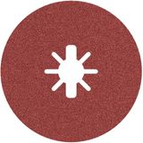 X-LOCK Fibre Disc, 125mm, G80, star hole, R780 Best for Metal + Inox