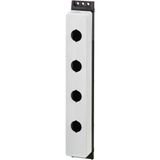 Enclosure M22-FI4 surface mounting flat 4-position