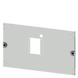Masking frame 3VA20 (100 A), 3VA21 (160 A), 3VA22 (250 A), 4-pole, withdrawable, drive: direct,