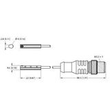 Magnetic Field Sensor For Pneumatic Cylinders   BIM-UNC-AN6X-0.3-RS4