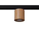 3-PHASE TRACK CEILING LAMP ORBIS NATURAL WOOD GU10