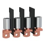 crimp lugs for aluminium cable with interphase barriers, 300 mm², TransferPacT, Frame 630 A, 4P, set of 4