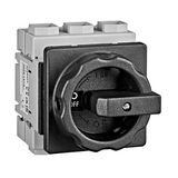Main Switch 3-pole, 4 hole, front mounted, 100A