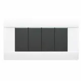 PLATE  THERMOPL.4 MOD.ICE WHITE