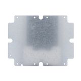 Metal mounting plate for M3N enclosure