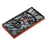 Sanding plate L= 185 mm; B=93 mm