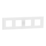4 Element Unique Frame Deco White Translucido