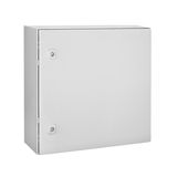 Wall-mounted enclosure 1 door IP66 H=500 W=500 D=210mm