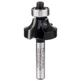 Rounding over bit, 1/4", R1 6.3 mm, D 25.4 mm, L 13.2 mm, G 54 mm