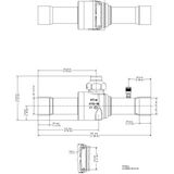 GBC 42s Ball Valve M/4