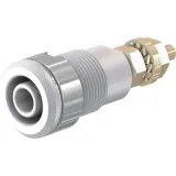 4 mm socket, screw connection, mounting Ø 12.2 mm, CAT III, white, 23.3020-29