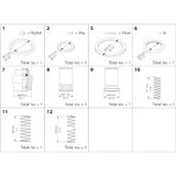 SCA Overhaul kit DN 25-40