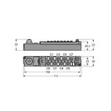 piconet stand-alone module for PROFIBUS-DP 8 Digital Outputs 2 A (12 A in Total)   SDPB-0008D-0004
