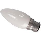 Incandescent Bulb C35 230V 40W BA15D frosted Bellight