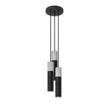 HANGING LAMP BORGIO 3P BLACK GU10 3X40W IP20