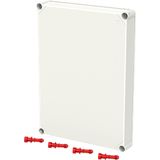 VMS 43 OPAQUE GREY COVER + RED SCREWS