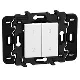 Light Now - 4 scenes wireless switch white