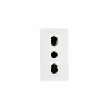 2x10/16A + E - 250V - shuttered
