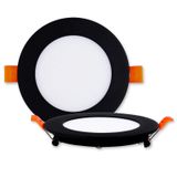 LED ceiling light Toro R9, 9W, 2700K, black light color