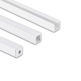 Attached aluminum profile PW white 11x11mm, Whitey diffusion 1m