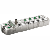 6 TX managed switch with Gigabit + 4 power M12 IP67