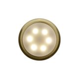 PANLUX Lamp DEKORA 3 6LED 12VDC 10lm decorative IP20 gold - warm white