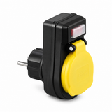 1-Way Socket Adapter 16A 250V~Max:3680W IP44