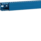Slotted panel trunking made of PVC BA7A 40x40mm blue