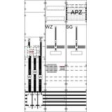 WF39KK91 9RE 3FB Complete panel according to FNN In 200A with three-point fastening
