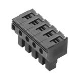 Plug-in connector, PUSH IN, Number of poles: 5, Distribution
