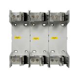 Fuse-block, low voltage, 600 A, AC 600 V, UL class H, 75 x 203 x 207 mm, 3P, UL, CSA