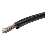 1PPSM-10U.50 zwart  Flex kunst. bes.sl. Snede overlappend uv