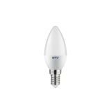 LED bulb, C30,   SMD 2835, 4000K, E14, 3W, AC220-240V, beam angle 160°, 200 lm, 33 mA