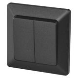 Two-circuit switch, anthracite