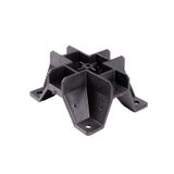 Anchor Bracket type C and rubber sheet 110x130 mm