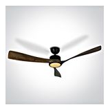 Fanlight-11 22W 2000lm 3K/4K/5,5K CRI85  Dim IP20 230V black