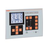 Control of mains, automatic transfer switching (ATS), and paralleling on multiple generators controlled by RGK900SA. 12/24VDC, graphic LCD, with RS485 port and USB/Optical and Wi-Fi point programming port. Expandable with EXP... modules