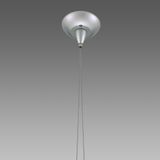 TWO-LAMPS SUSPENSION 2513 M.SILVER