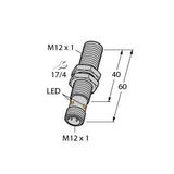 Inductive Sensor With Selective Behaviour   BI2.5FE-EM12FE-AP6X-H1141