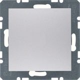Blind plug centre plate, B.7, al., matt, lacq.