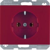 SCHUKO soc. out., K.1, red glossy