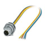 SACC-DSI-MSD-4CON-M16/0,5 PP - Device connector, rear mounting