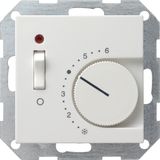 RTC 230 V  NC con. 1-way + ctrl.l. System 55 p.white