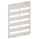 AS25 Cover, Field width: 2, Rows: 5, 750 mm x 500 mm x 26.5 mm, IP2XC