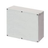 Aluminium push-button enclosure M4 230x205x100, undrilled, with cable entry