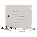 XTSZDSQV4R-H350W425 Section wide door, ventilated, right, HxW=350x425mm, IP42, grey