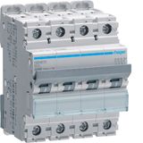 Circuit breaker NBN650 3P+N 50A B-curve 10kA