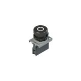 Complete unit with pushbutton, fixing adapter and contact