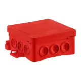 Surface junction box NS6 FASTBOX&HOOK red
